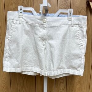 Women's White Crown and Ivy Caroline Shorts Size 12P